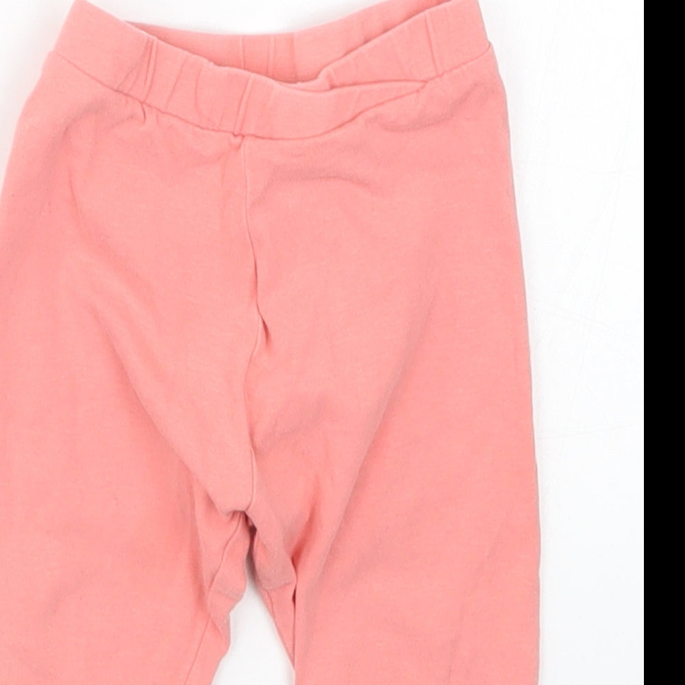 Mini Club Girls Pink   Capri Leggings Size 9-12 Months