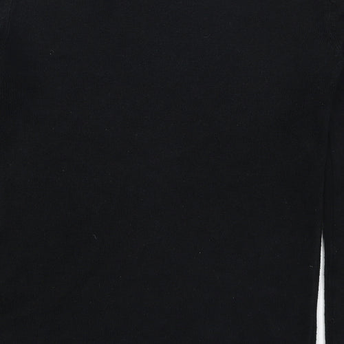 Primark Womens Black  Knit Pullover Jumper Size 4