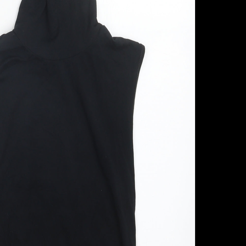 MNG Womens Black   Basic T-Shirt Size S