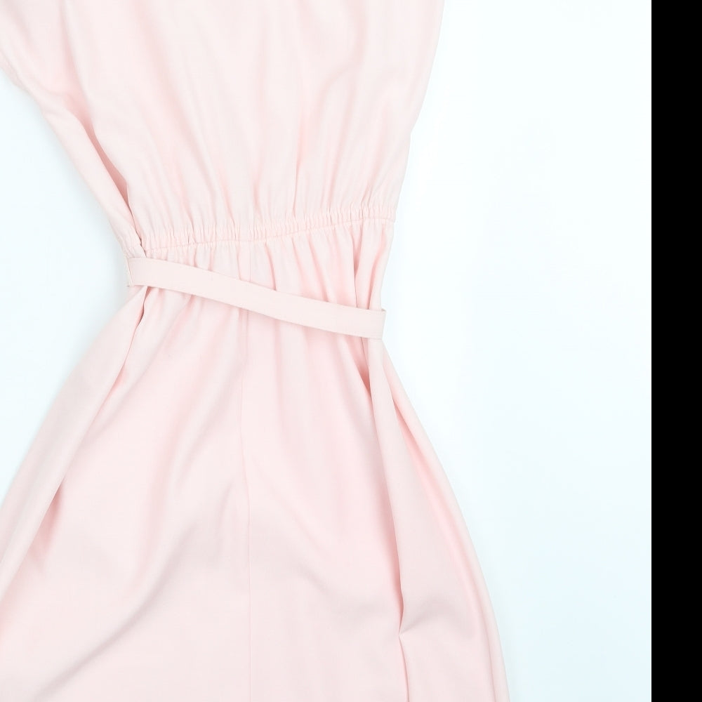 St Michael Womens Pink   T-Shirt Dress  Size 14