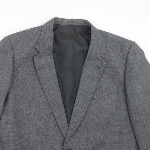 St Michael Mens Grey   Jacket Suit Jacket Size 40