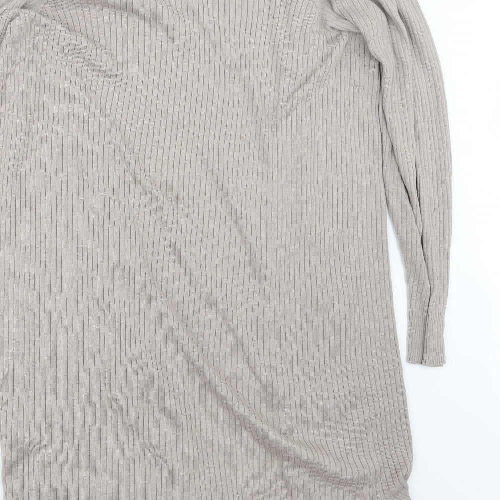 F&F Womens Beige  Knit Cardigan Jumper Size 20
