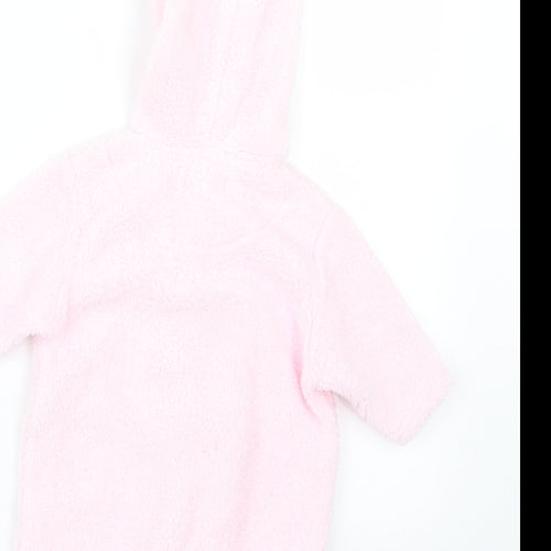 Earlydays Girls Pink Geometric  Babydoll One Piece Size 0-3 Months