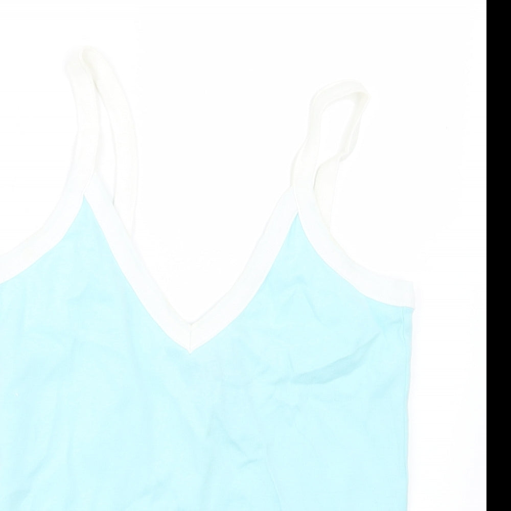 andre de Womens Green   Camisole T-Shirt Size 8