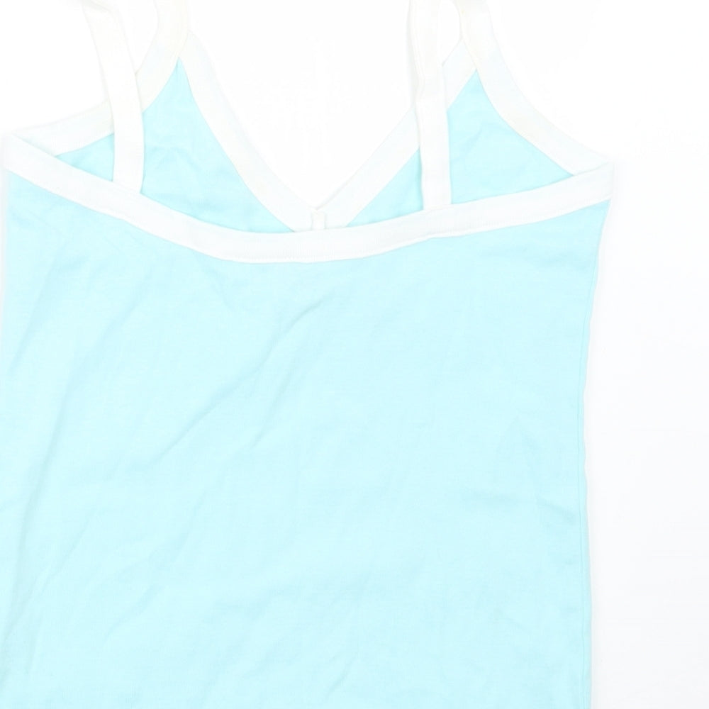 andre de Womens Green   Camisole T-Shirt Size 8