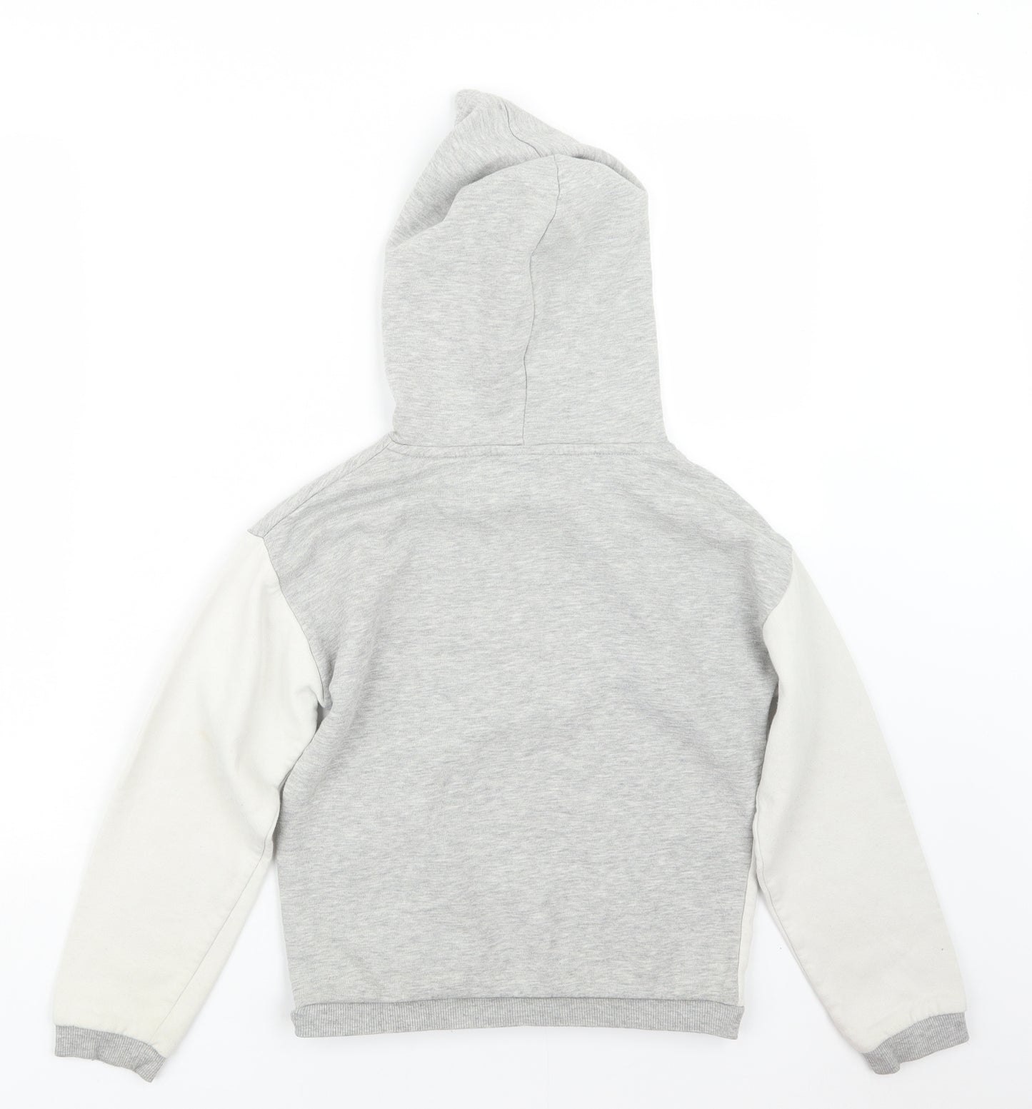 matala Girls White   Pullover Hoodie Size 10 Years
