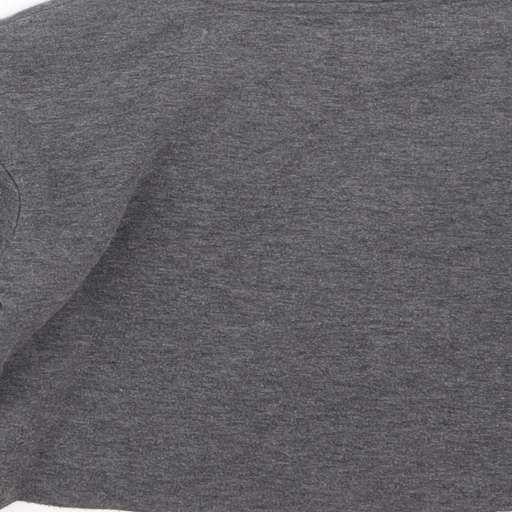 M&Co Girls Grey   Pullover Jumper Size 5-6 Years