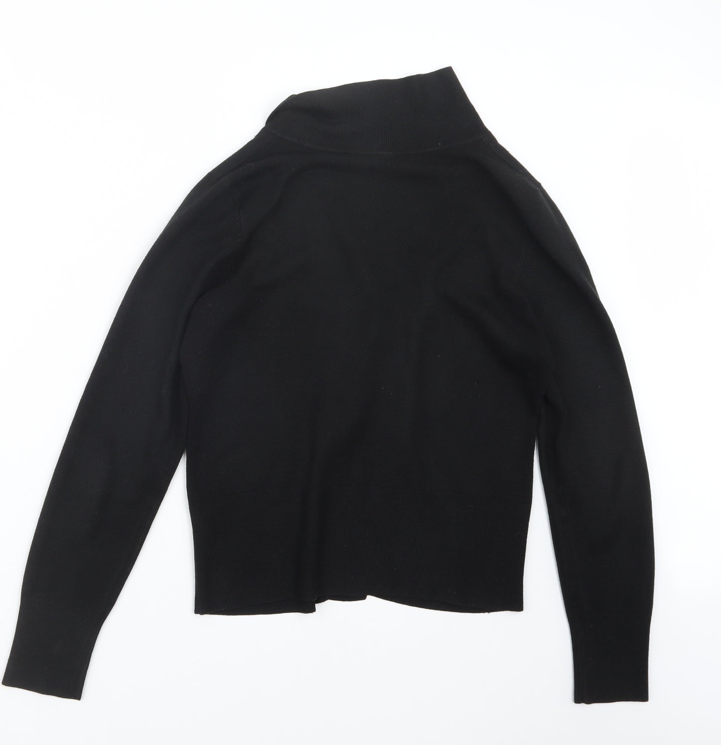 BHS Womens Black  Knit Cardigan Jumper Size 12