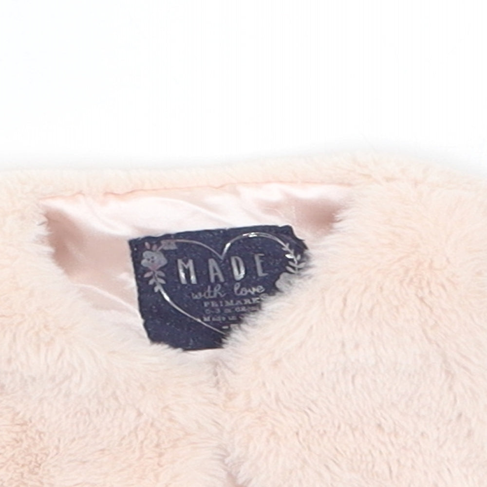 Primark Girls Pink   Jacket  Size 0-3 Months