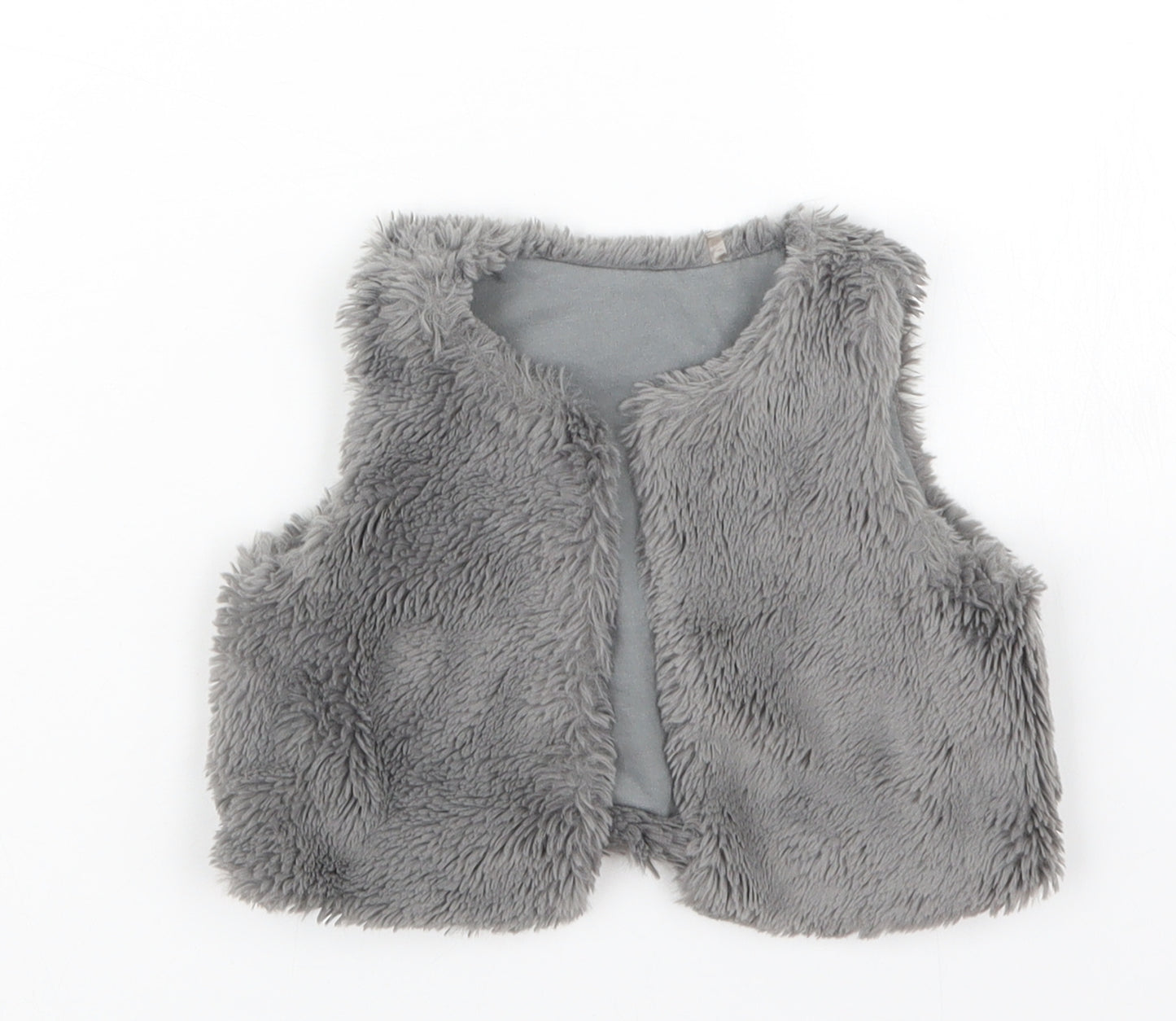 Marks and Spencer Girls Grey   Jacket  Size 9-12 Months