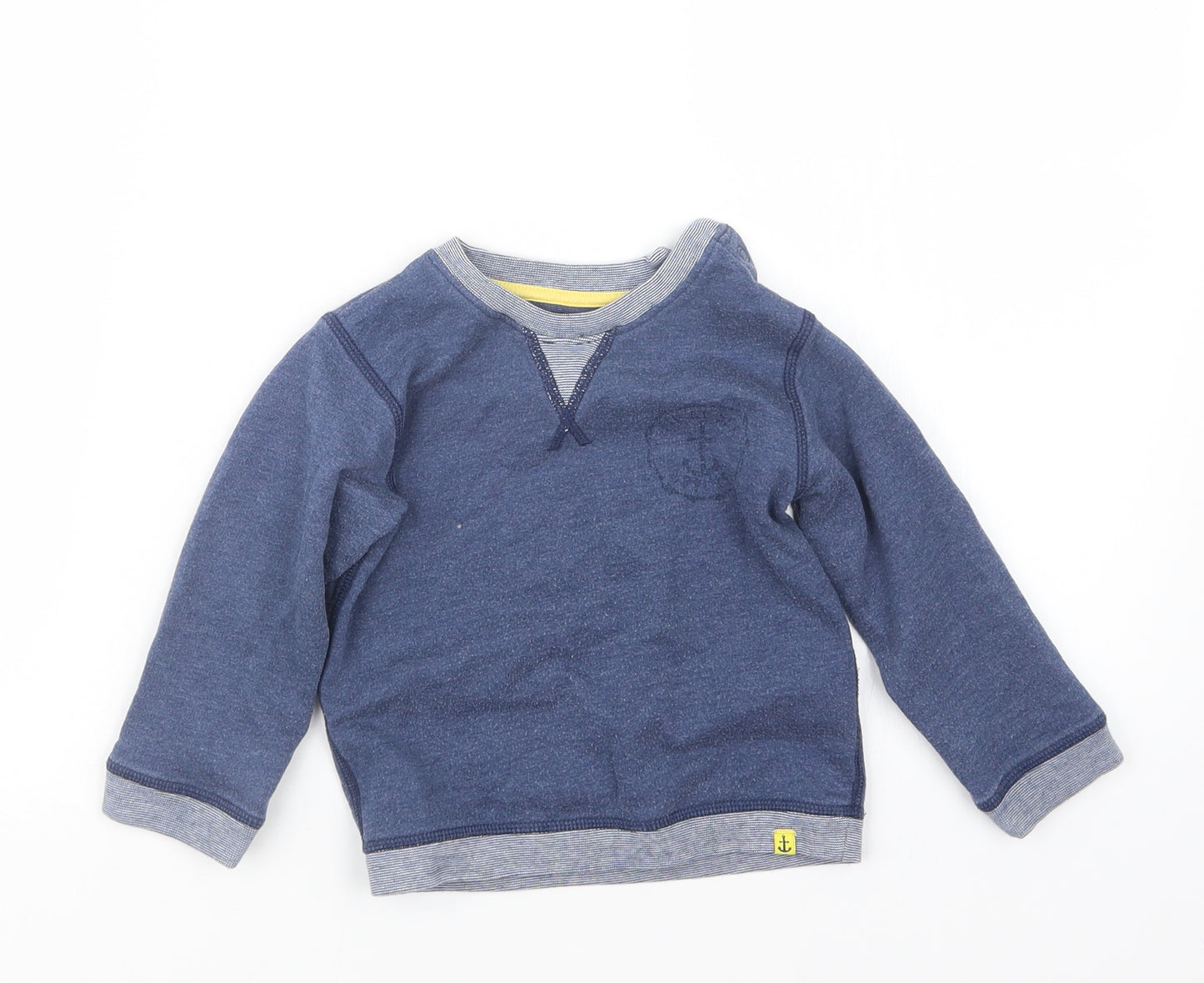 Marks and Spencer Boys Blue   Pullover Jumper Size 18-24 Months