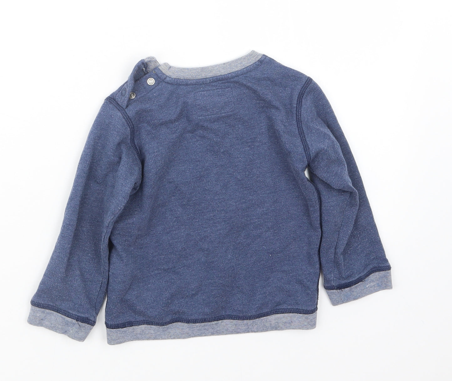 Marks and Spencer Boys Blue   Pullover Jumper Size 18-24 Months