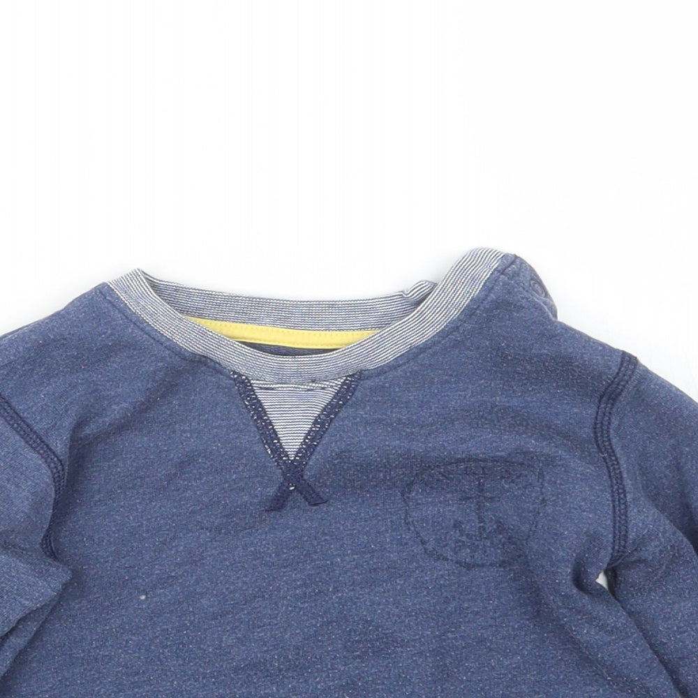 Marks and Spencer Boys Blue   Pullover Jumper Size 18-24 Months
