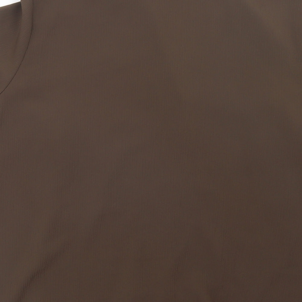 BHS Womens Brown   Basic Button-Up Size 20
