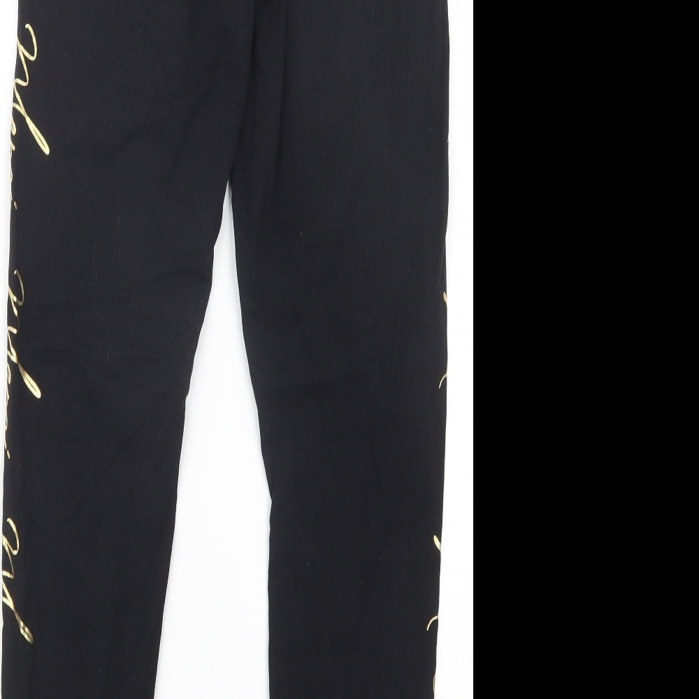 Pep&Co Womens Black   Capri Leggings Size 16 L28 in