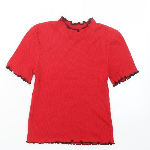 Select Womens Red   Pullover Jumper Size 8
