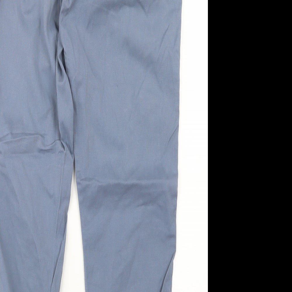 NEXT Mens Blue   Chino Trousers Size 35 in L29 in