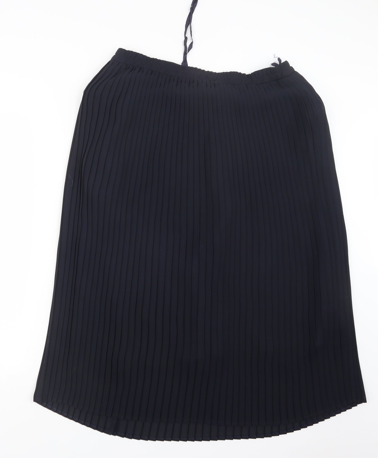 Preworn Womens Blue   Pleated Skirt Size 16