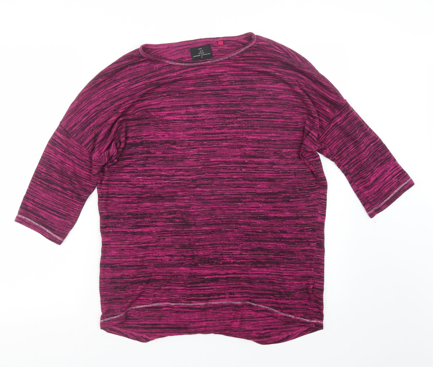 NEXT Womens Purple  Knit Pullover Jumper Size 16