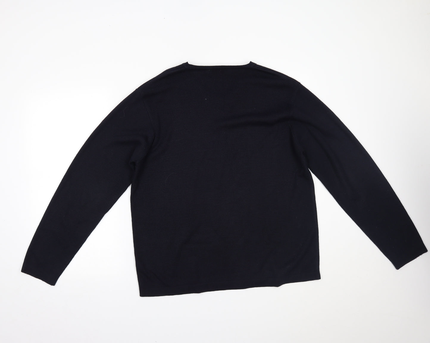 George Mens Blue   Pullover Jumper Size L