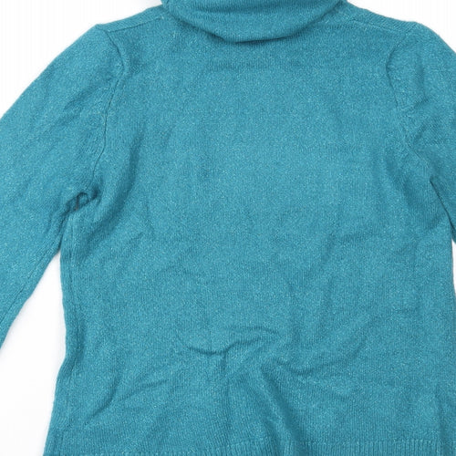 M&Co Womens Blue   Pullover Jumper Size 12