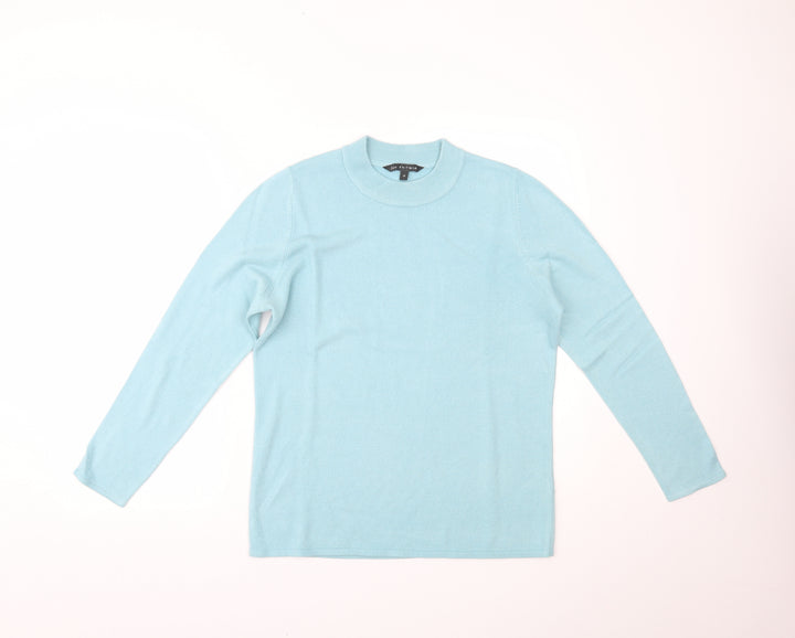 Bonmarché Womens Blue Basic Blouse Size 14