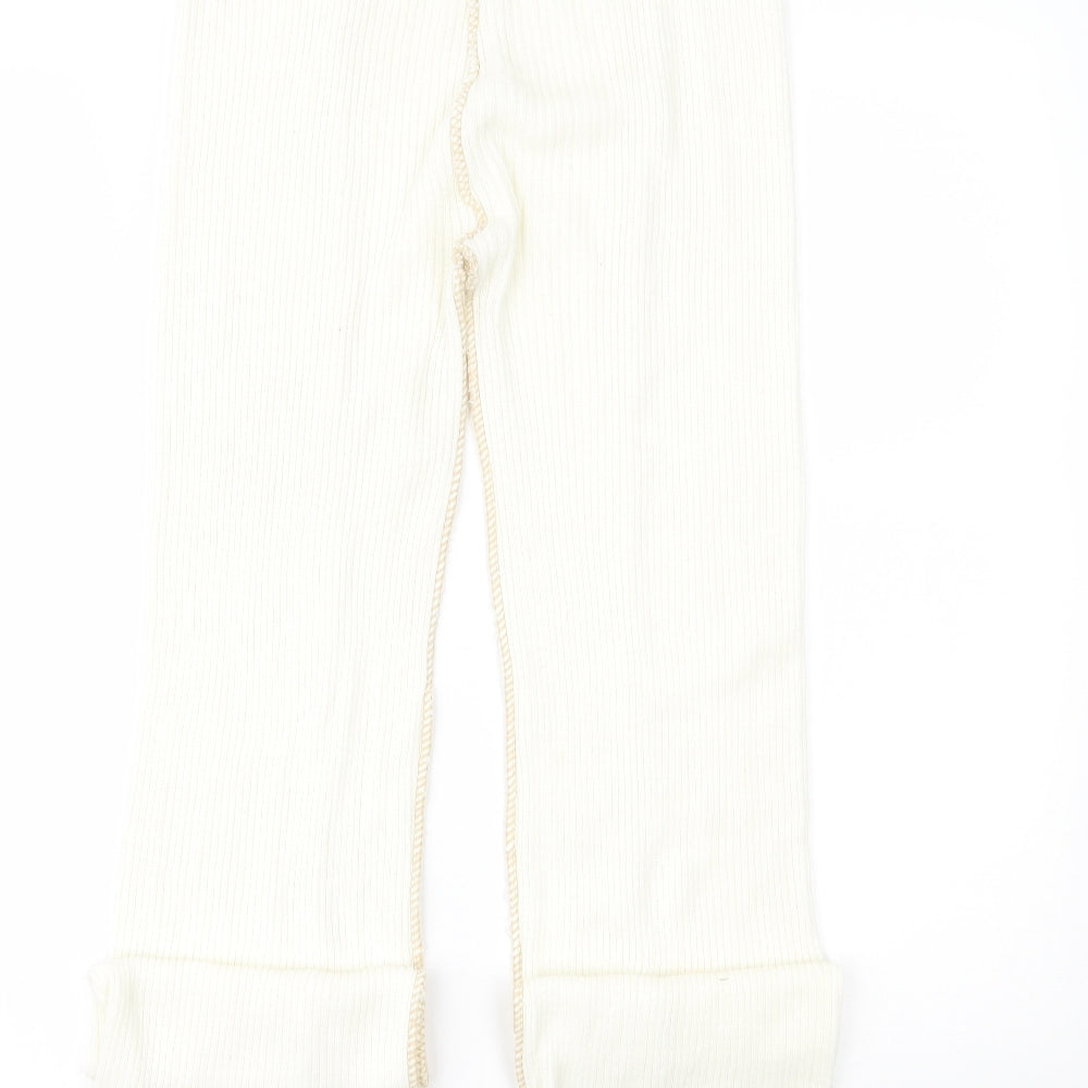 I SAW IT FIRST Womens Ivory   Trousers  Size M L31 in