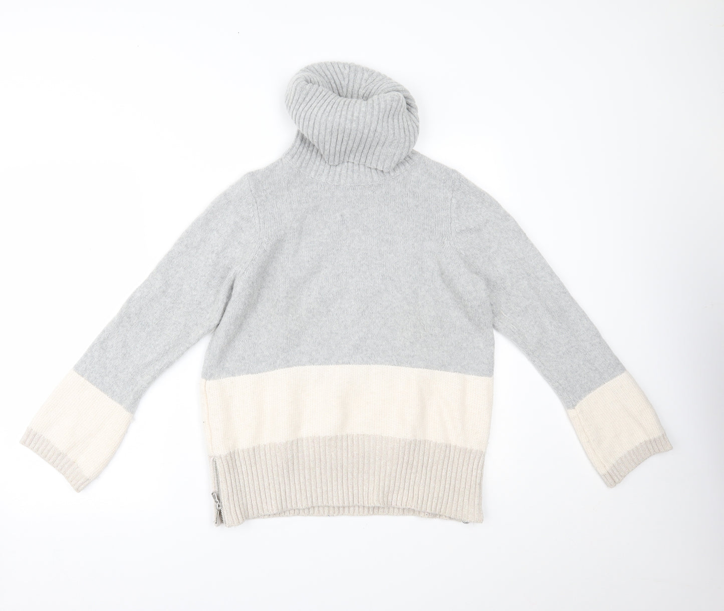 Mint Velvet Womens Grey   Pullover Jumper Size 14