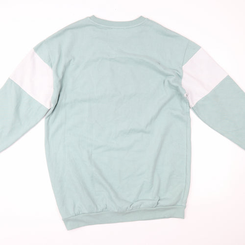 Miss Selfridge Womens Green   Pullover Jumper Size M