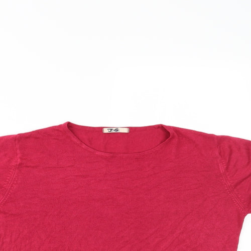 Marks and Spencer Womens Pink   Basic T-Shirt Size 14