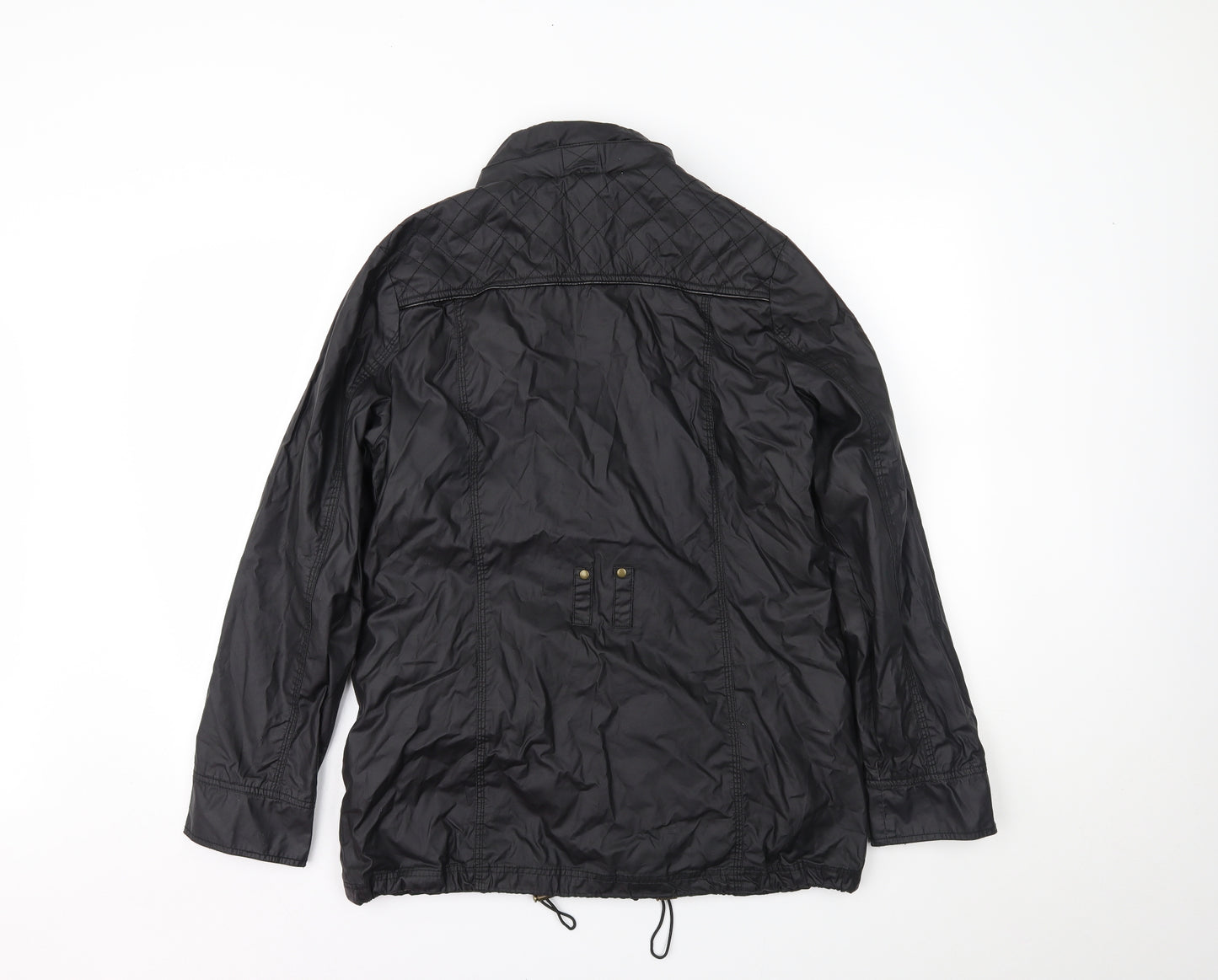 NEXT Womens Black   Overcoat Coat Size 16