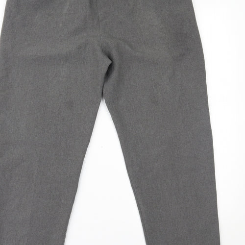 EDITIONS Womens Grey   Trousers  Size 12 L24 in