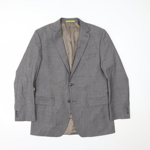 Burton Mens Grey   Jacket Blazer Size 40