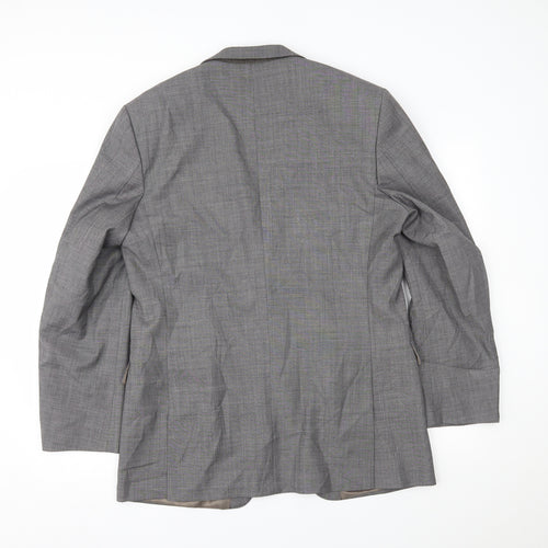 Burton Mens Grey   Jacket Blazer Size 40