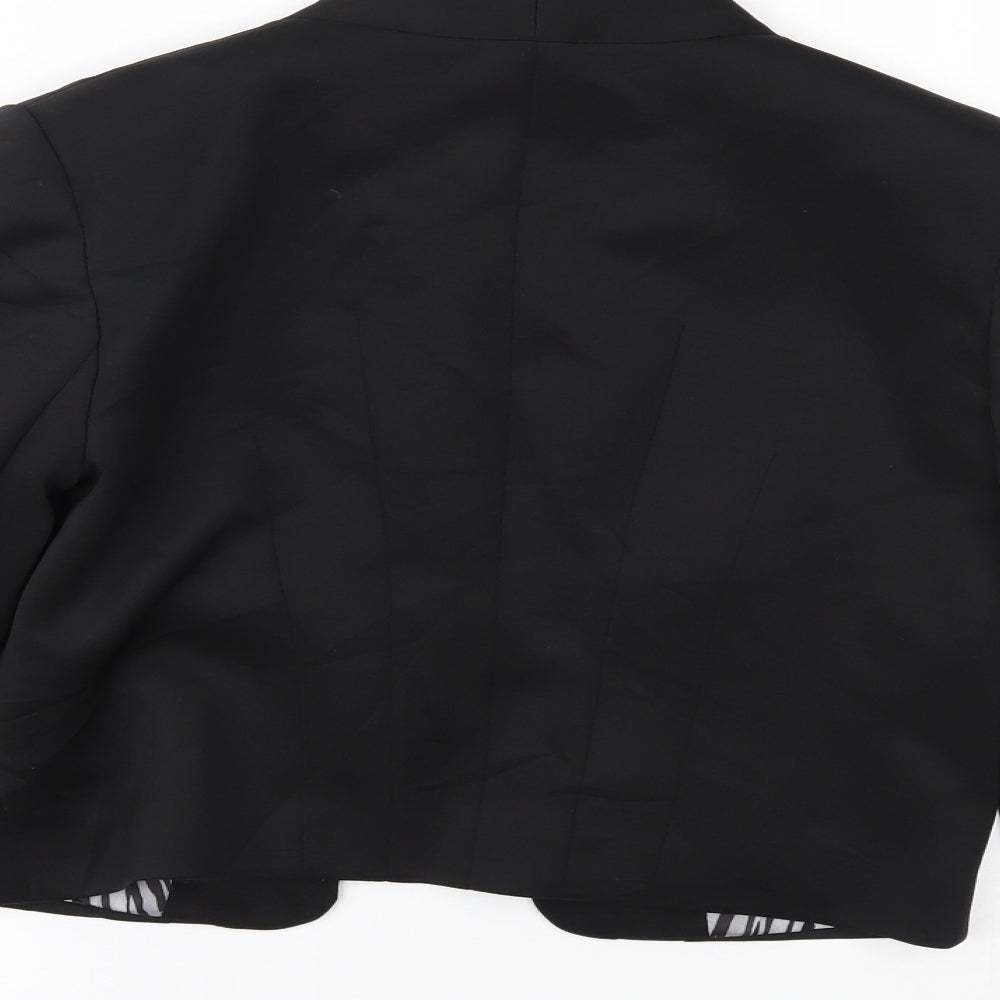 Primark Womens Black   Jacket Blazer Size 10