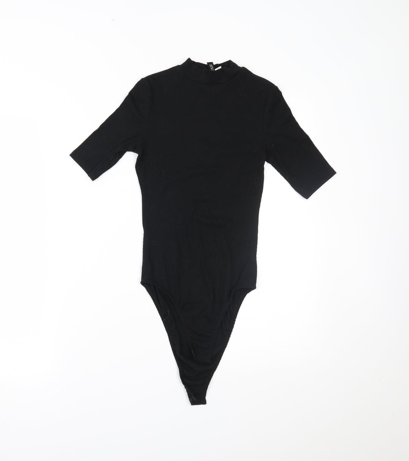 H&M Womens Black   Bodysuit One-Piece Size XS