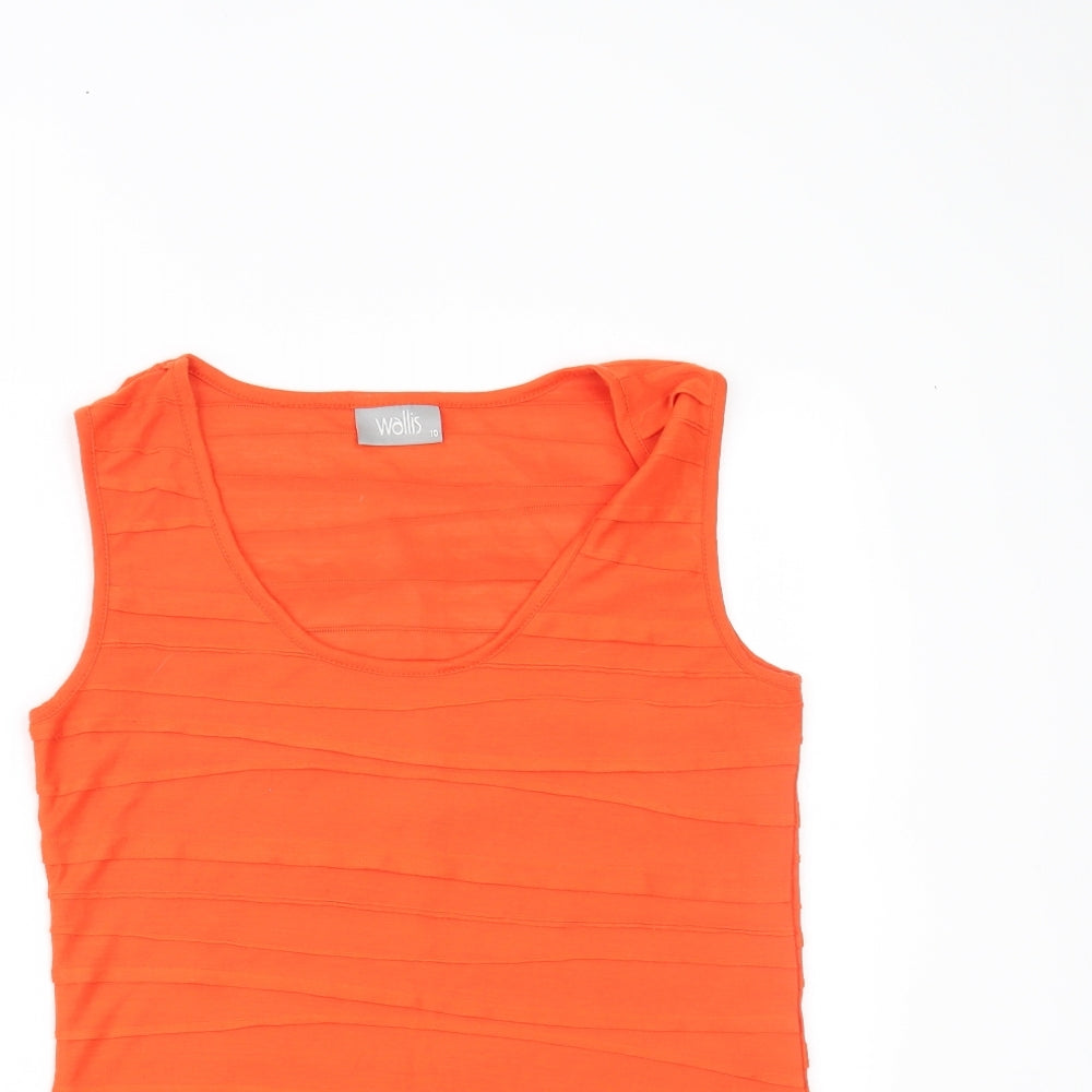 Wallis Womens Orange   Camisole Tank Size 10
