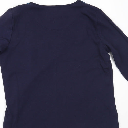 BM Womens Blue   Basic Blouse Size S