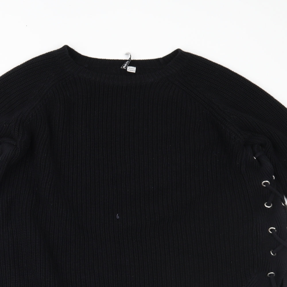 Capsule Womens Black   Pullover Jumper Size 22