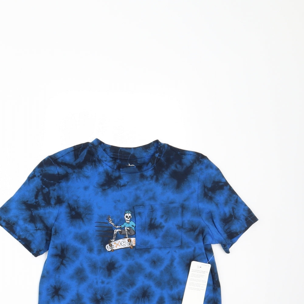 F&F Boys Blue   Basic T-Shirt Size 6-7 Years