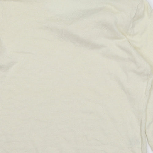 Soon Womens Ivory  Knit Pullover Jumper Size 14
