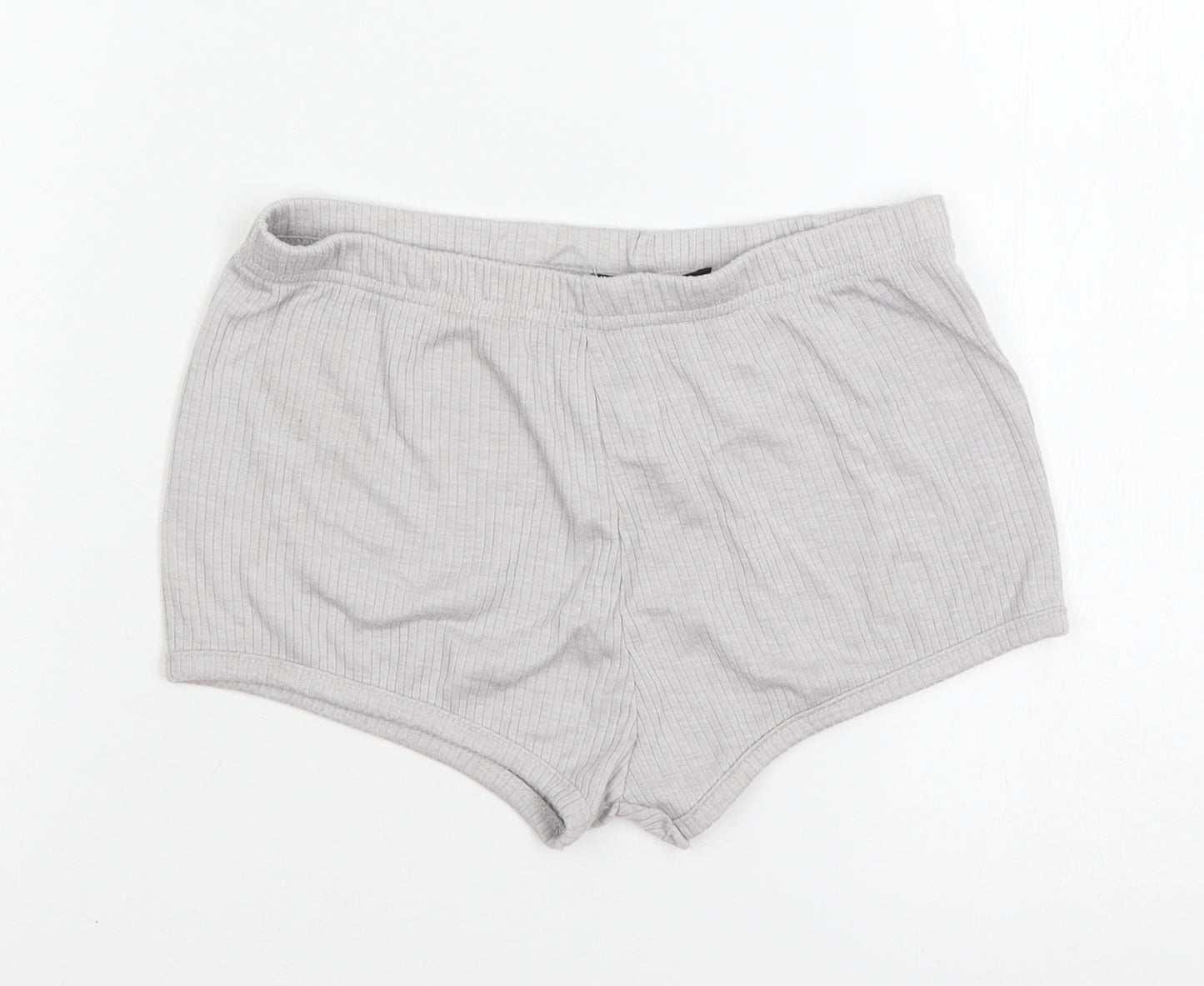 Missguid Womens Grey Solid Jersey Cami Pyjama Pants Size 8