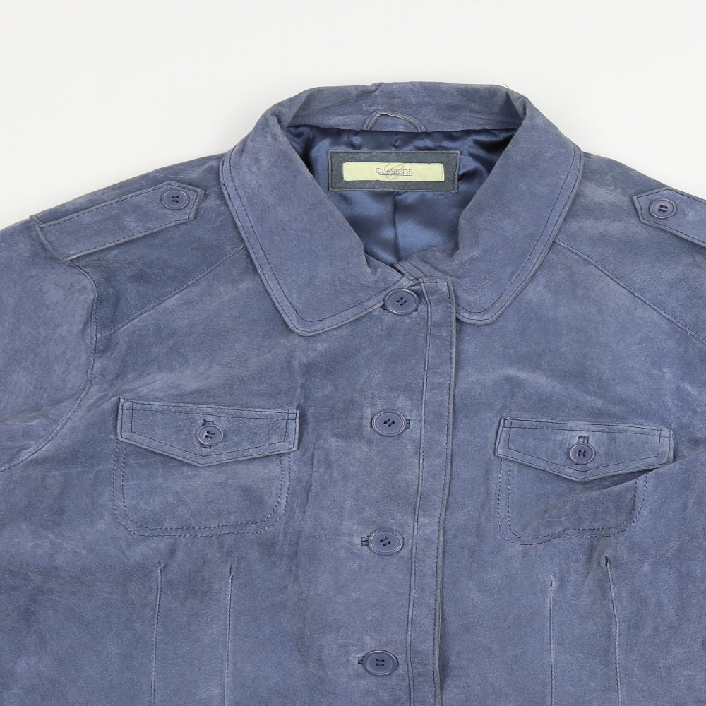 Classics Womens Blue   Jacket  Size 24