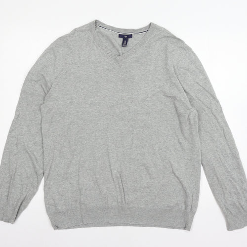 Gap Mens Grey  Knit Pullover Jumper Size M