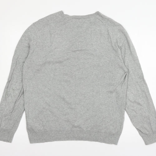 Gap Mens Grey  Knit Pullover Jumper Size M
