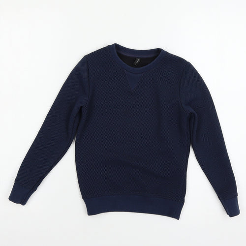 Body Soul Boys Blue  Jersey Pullover Sweatshirt Size 6 Years