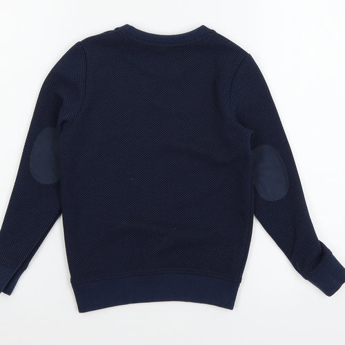 Body Soul Boys Blue  Jersey Pullover Sweatshirt Size 6 Years