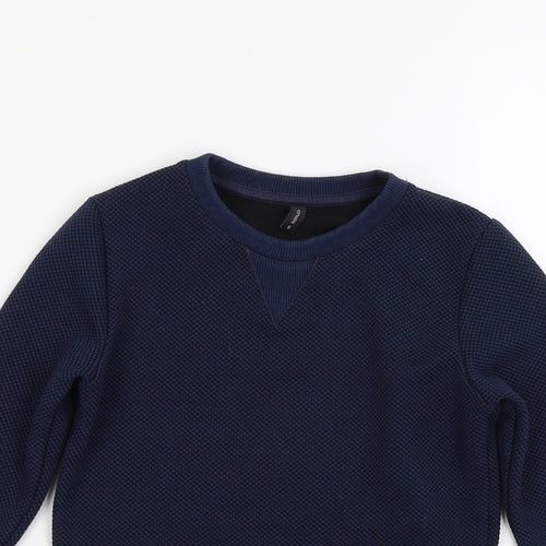 Body Soul Boys Blue  Jersey Pullover Sweatshirt Size 6 Years