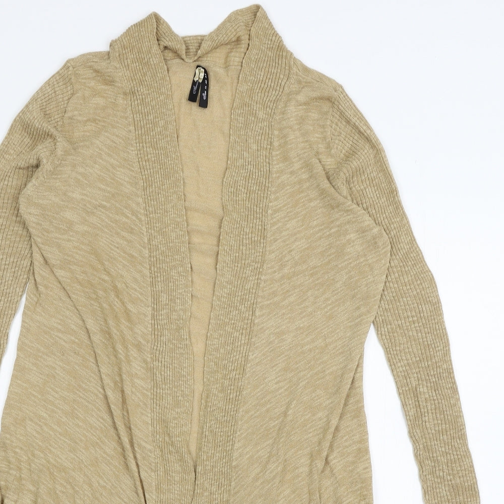 Atmosphere Womens Beige  Knit Cardigan Jumper Size 14
