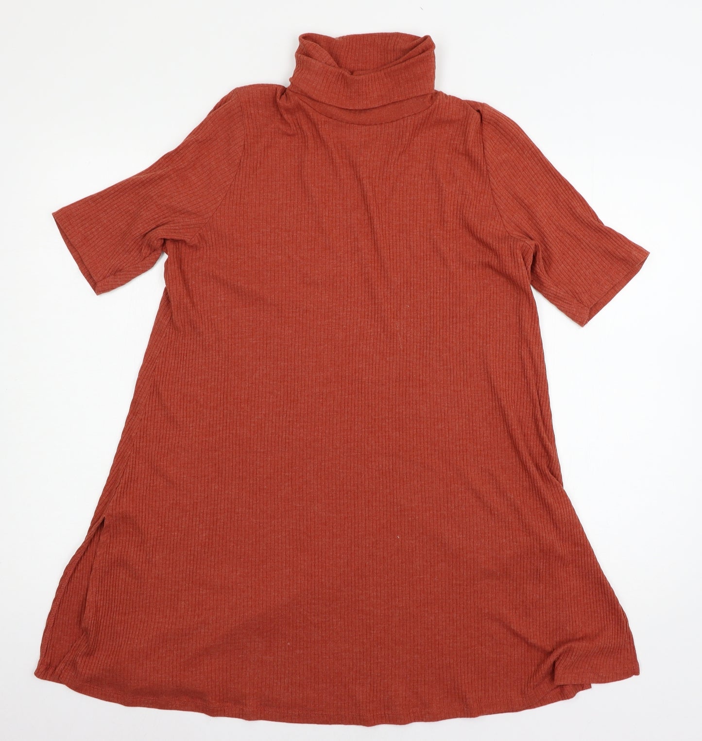 TU Womens Orange  Jersey Basic T-Shirt Size 20